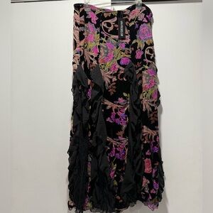 DOLLS KILL STUMBLED ON SUBLIME MAXI SKIRT SIZE LARGE